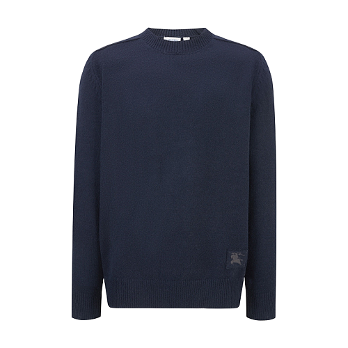 Burberry Equestrian Jacquard Logo Knit Sweater