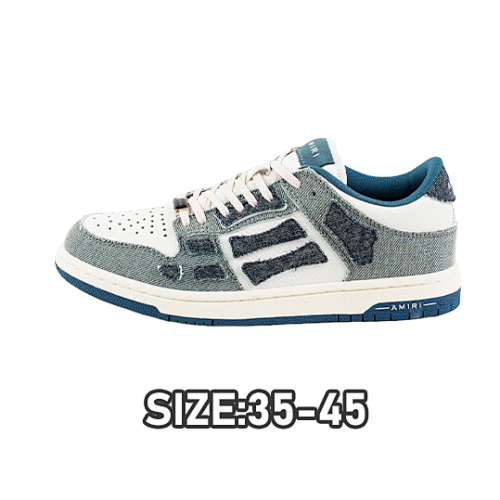 Amiri A Miri Skeleton Board Shoes Cowboy