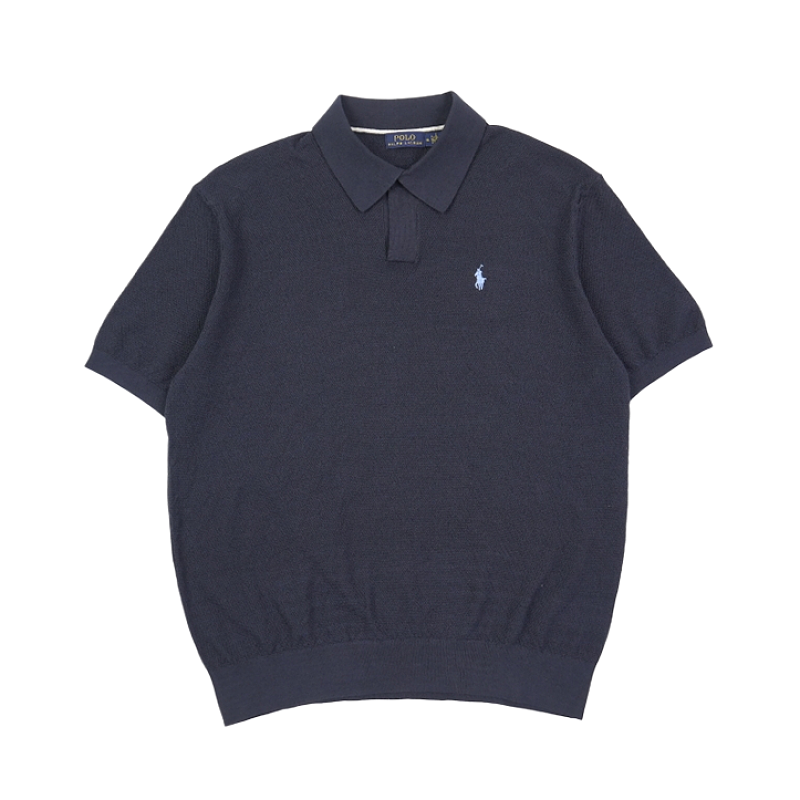Pony Logo Button-Down Polo Short Sleeve