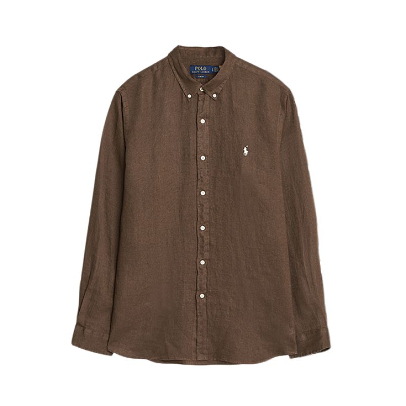 Linen Shirt Brown