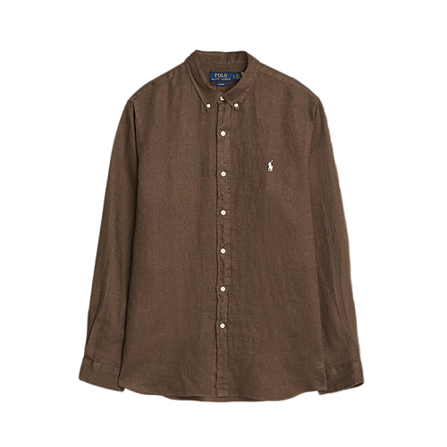 Linen Shirt Brown