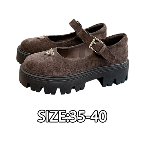 Upper Imported High-Luster Suede Imported Calfskin