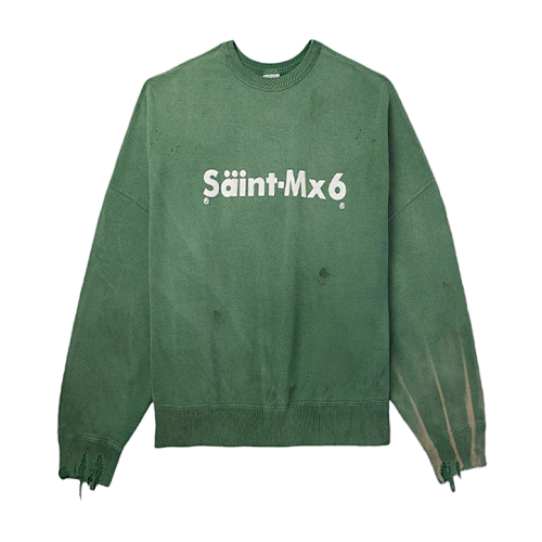 Letter Print Crew Neck Sweatshirt