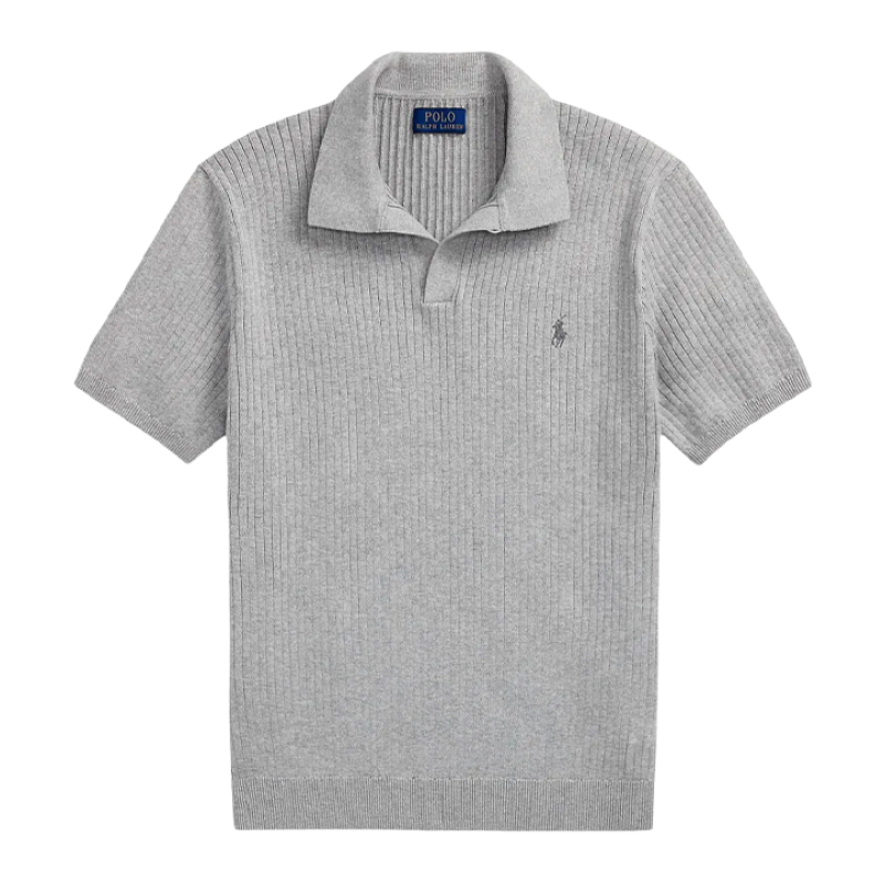Polo Striped Knitted Polo Shirt