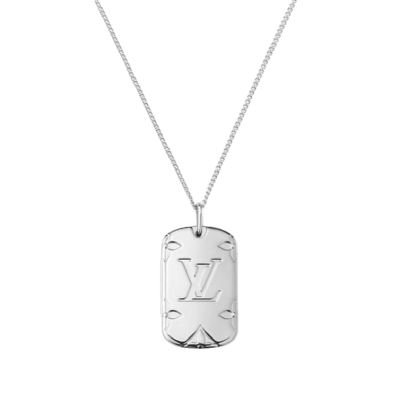 Louis Vuitton L Logo Necklace