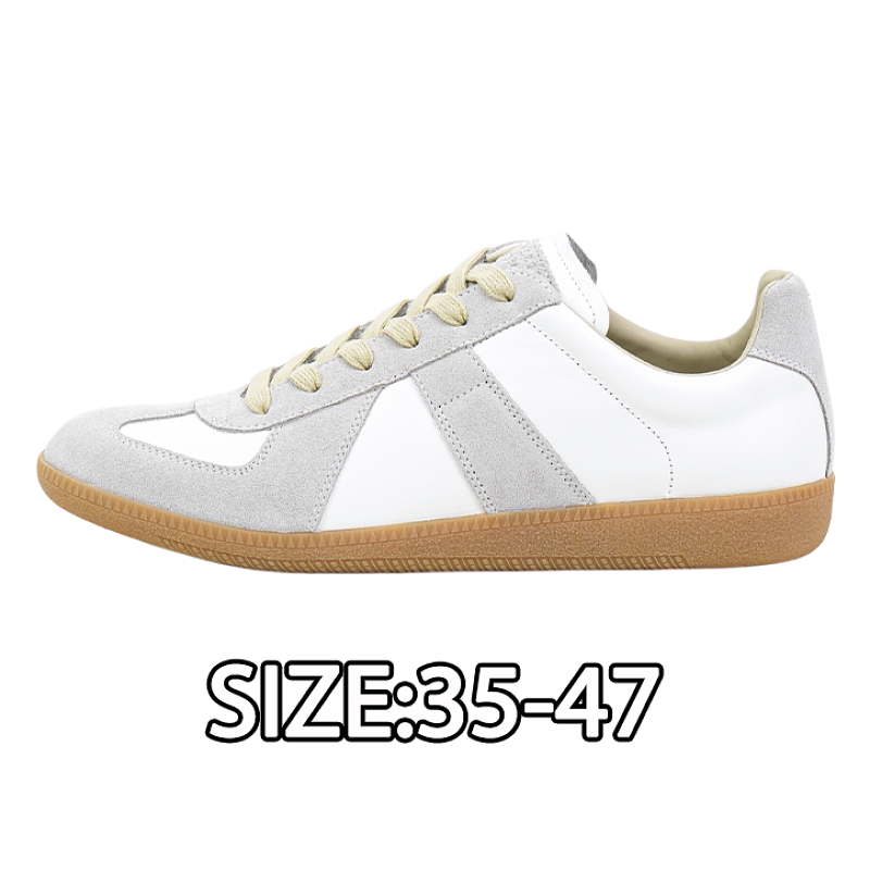 Maison Margiela Dexun Sports Casual Sneakers Grey-White