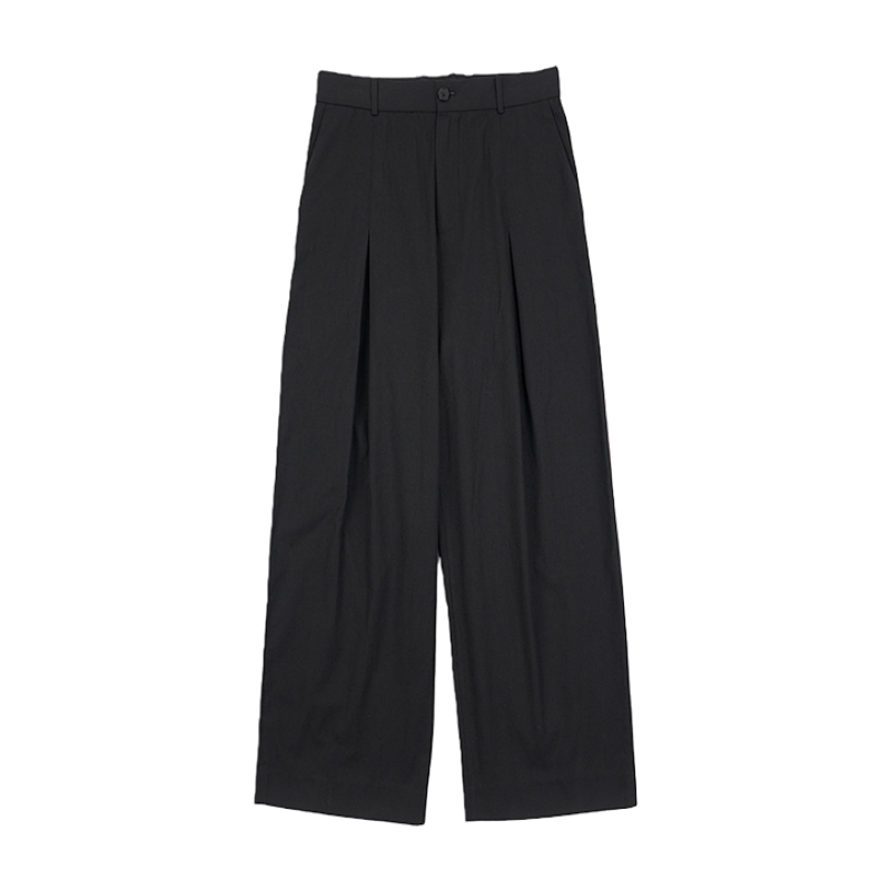D-button Casual Dress Pants