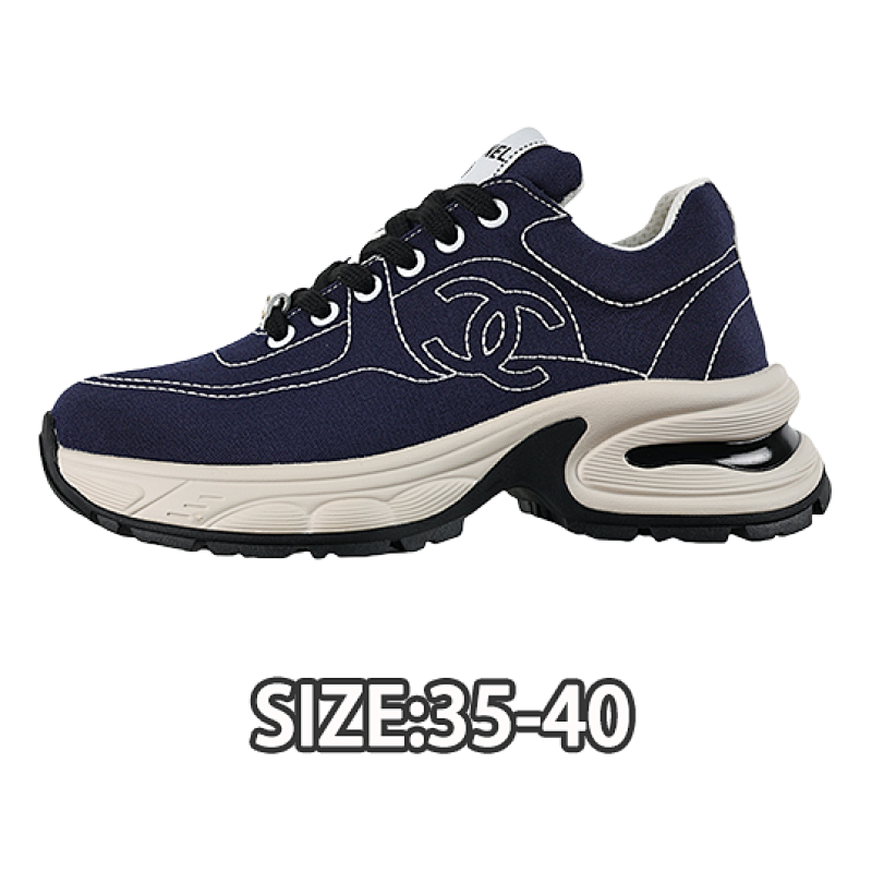 Chanel Lw4 Early Spring Resort Series C Metal Casual Sneakers