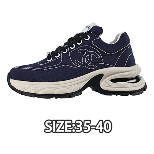 Chanel Lw4 Early Spring Resort Series C Metal Casual Sneakers