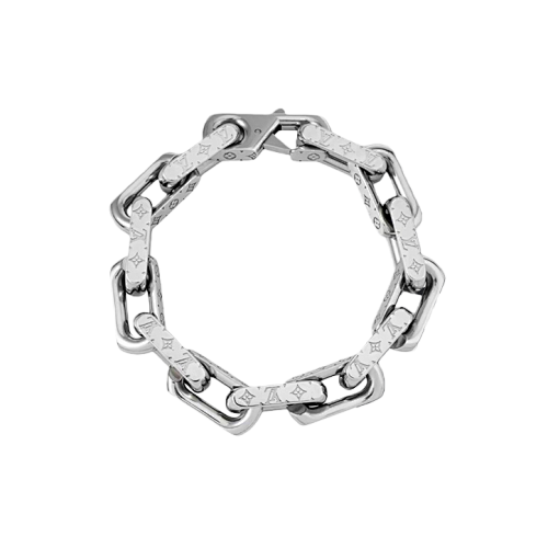Medium Cuban Chain With Engraved Pattern