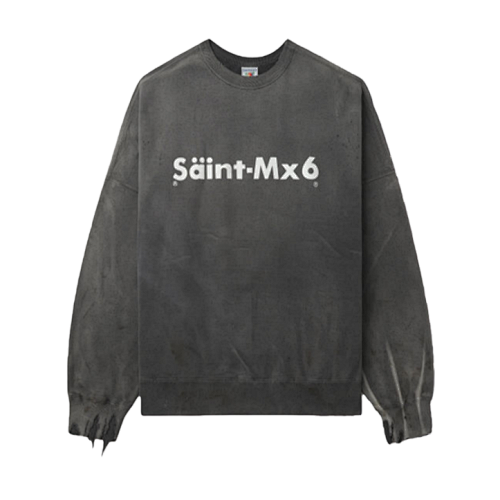 Letter Print Crew Neck Sweatshirt
