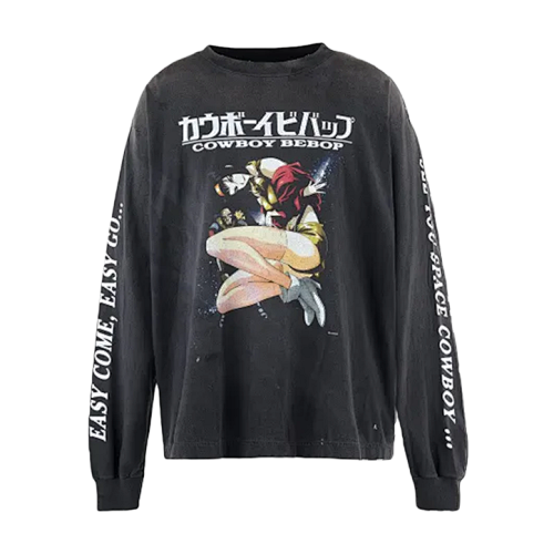S M Starry Sky Denim Print Long Sleeve