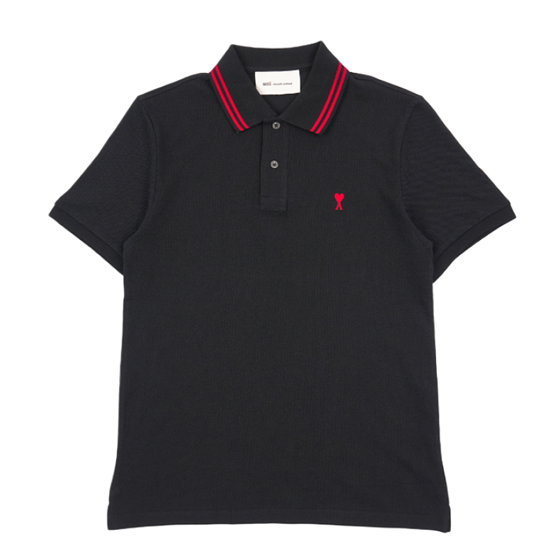 Polo Shirt With Contrasting Neckline