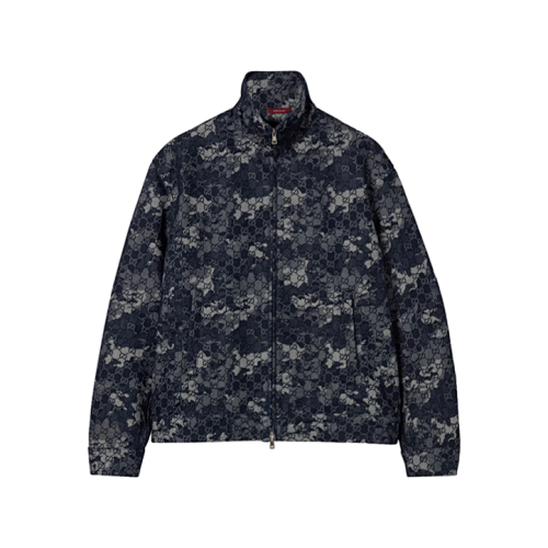 G Home 25Fw Double G Marble Denim Shirt Jacket
