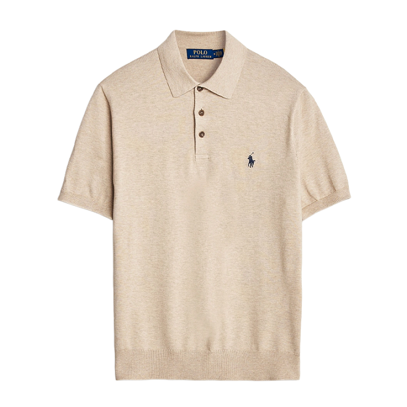 Ruff Plain Polo Shirt Short Sleeve