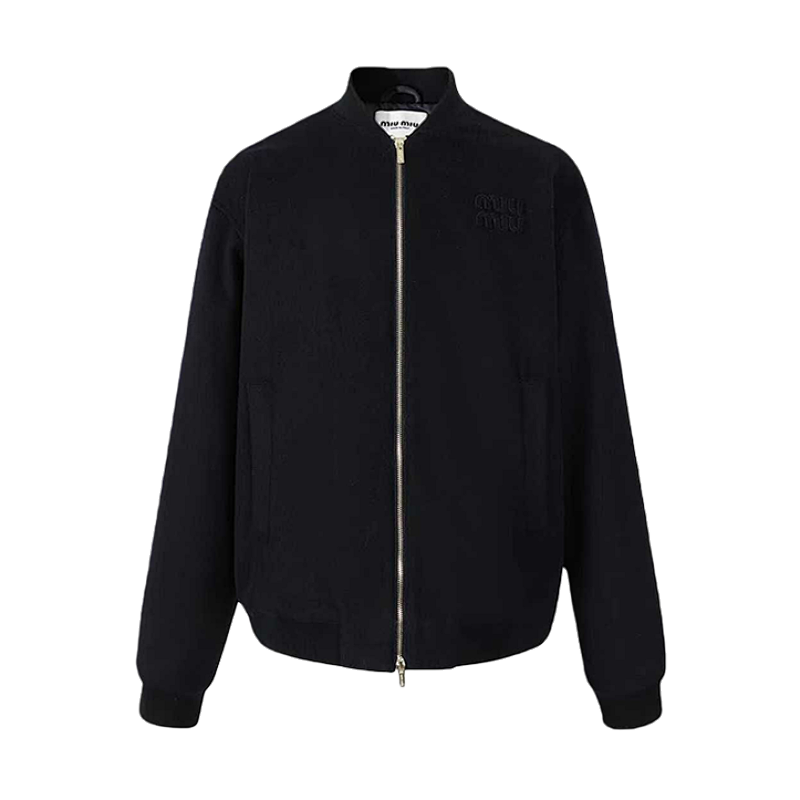 Zippered Long-sleeved Jacket