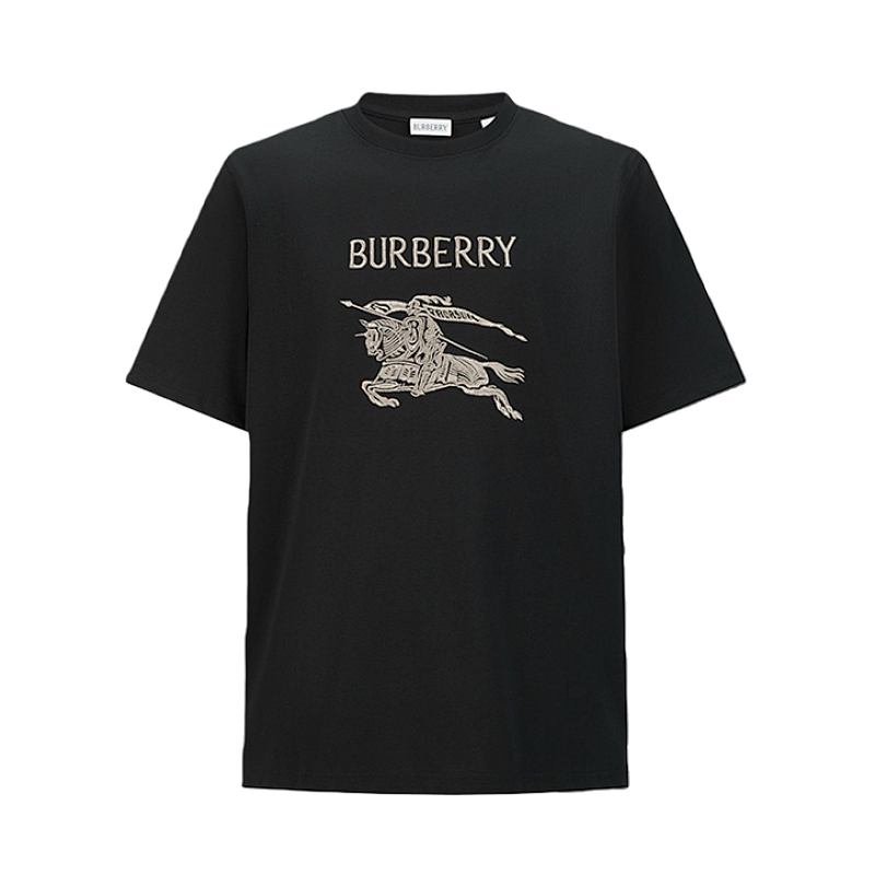 Burberry Embroidered Horse Short-Sleeve T-Shirt