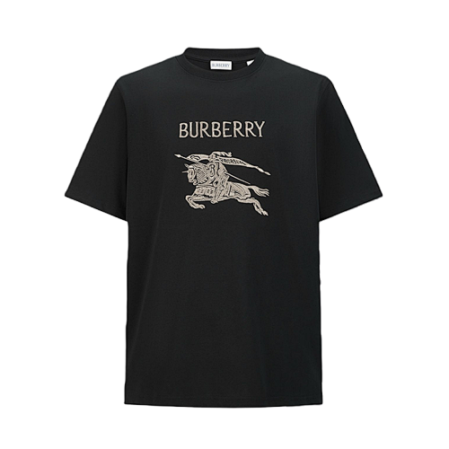 Burberry Embroidered Horse Short-Sleeve T-Shirt