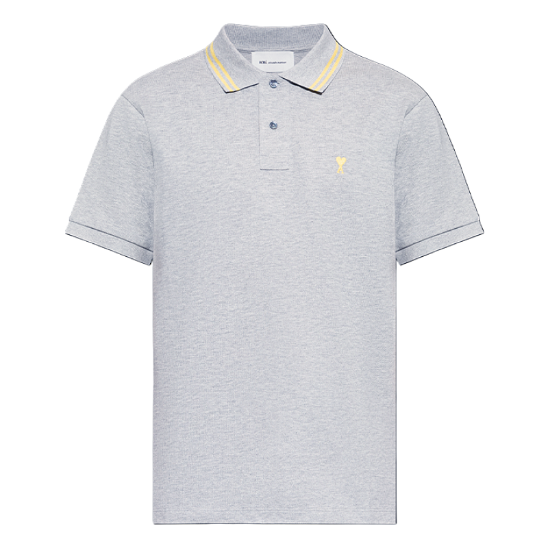 Polo Shirt With Contrasting Neckline
