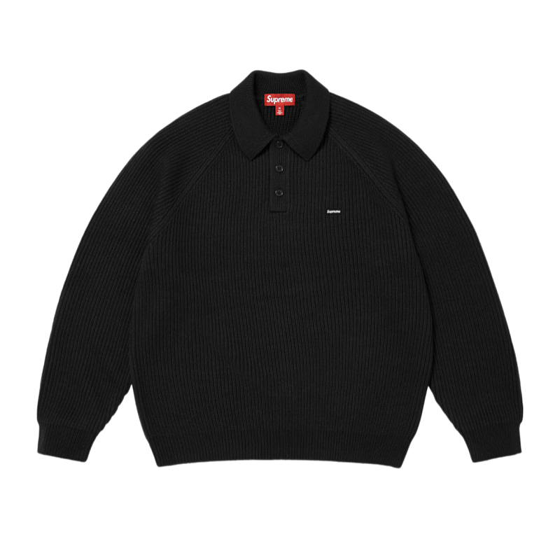 Supreme Embroidered Logo Long-sleeve Knit Top