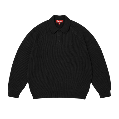 Supreme Embroidered Logo Long-sleeve Knit Top