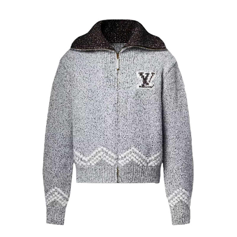 Fishing Collar Sweater Jacket
