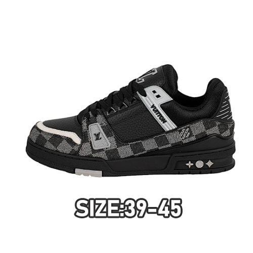 Nike Trainer Checkerboard Black Denim Classic Version