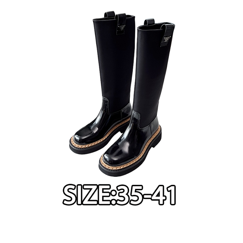 Prada Classic Triangle Logo Slip-On Boots An Absolute Showstopper This Is A Series That Be