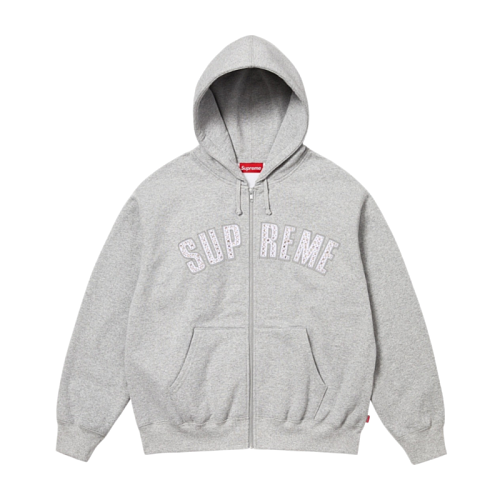 Supreme Zip-up Hoodie Sweatshirt