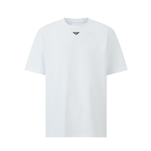 Triangle Neckline Steel Logo Short-Sleeve T-Shirt IItem ID