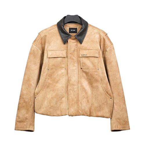 Imitation Suede Cotton Jacket