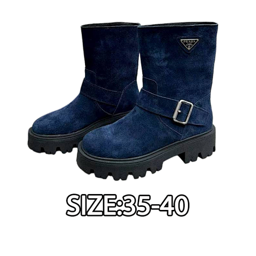 Prada S Iconic Triangle Logo Boots A True Showstopper This Is A Series That Becomes Imposs