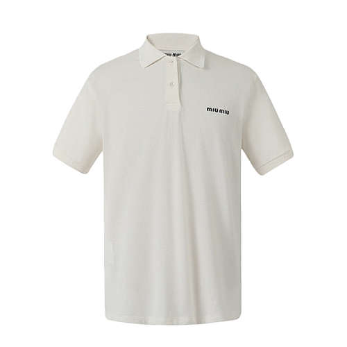 Logo Embroidered Polo Shirt