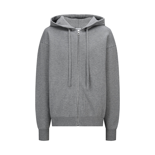 Loewe Embroidered Logo Knit Zipper Jacket