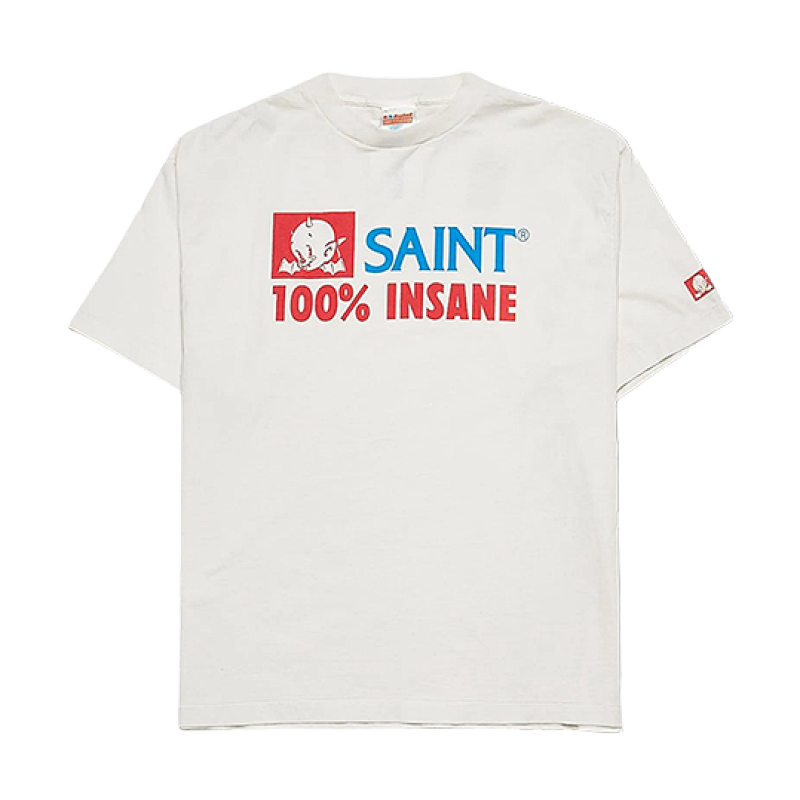 S M 100 Insan Printed Short-sleeved Shirt