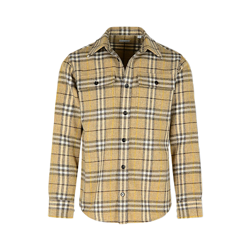 Wool Plaid Shirt Jacket