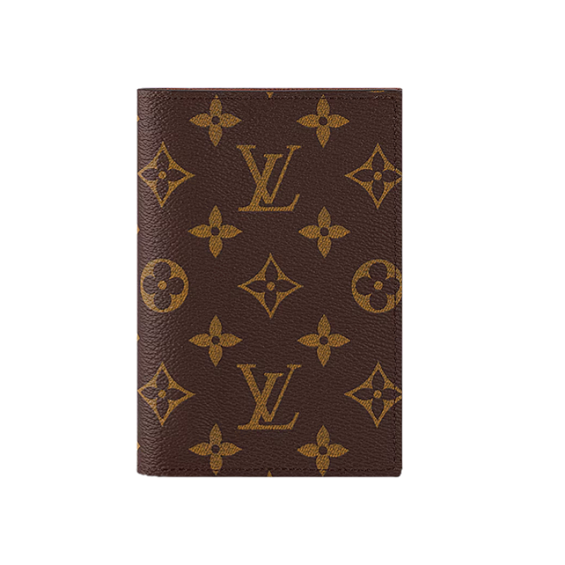 Louis Vuitton Passport Card Holder Old Brown