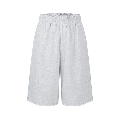 Celine Embroidered Triple-Wash Shorts
