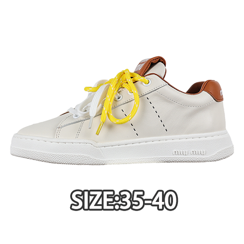 Miu Casual White Shoes