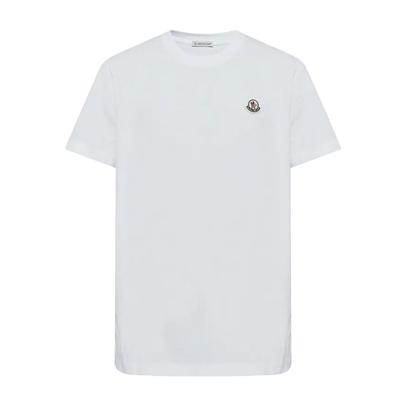Solid-Color Short-Sleeve Crewneck T-Shirt With Logo