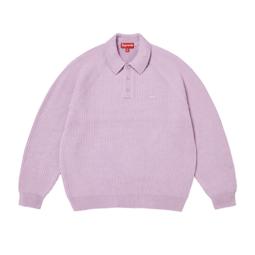Supreme Embroidered Logo Long-sleeve Knit Top