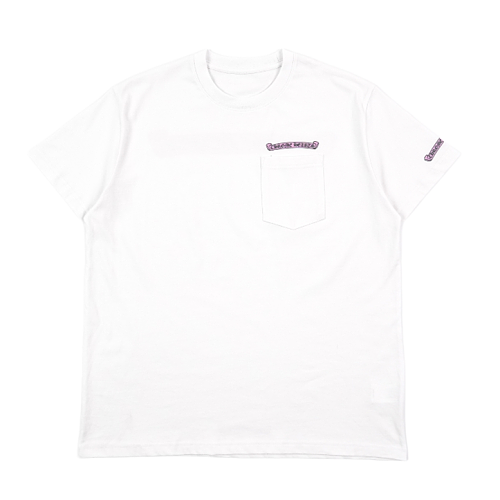 Sanskrit Scroll Print Short-sleeved Shirt