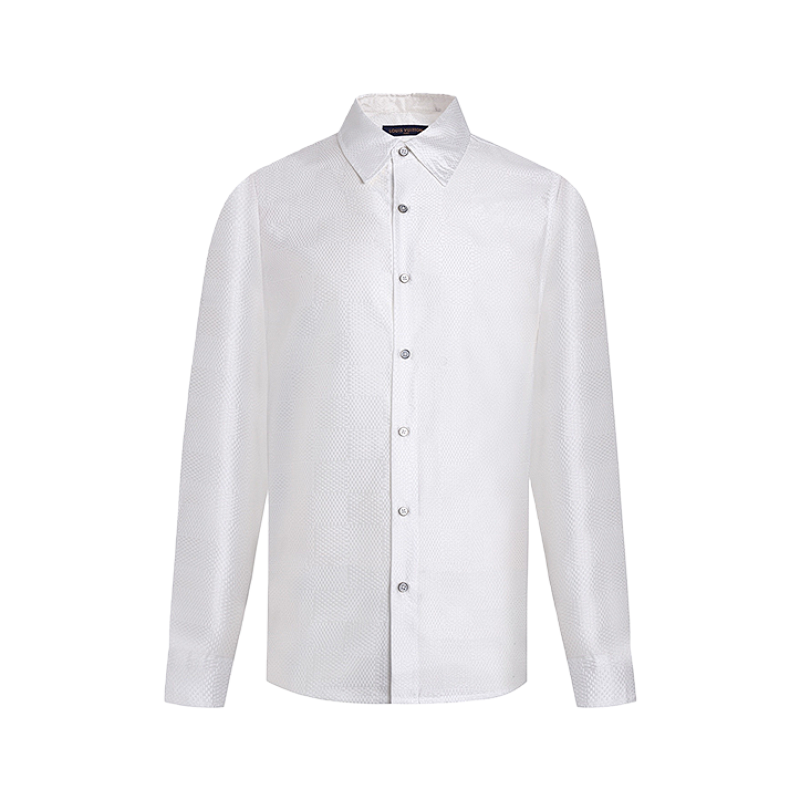 Jacquard Long-sleeved Shirt