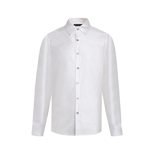 Jacquard Long-sleeved Shirt