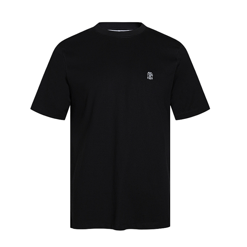Short-Sleeve Crew-Neck Pullover