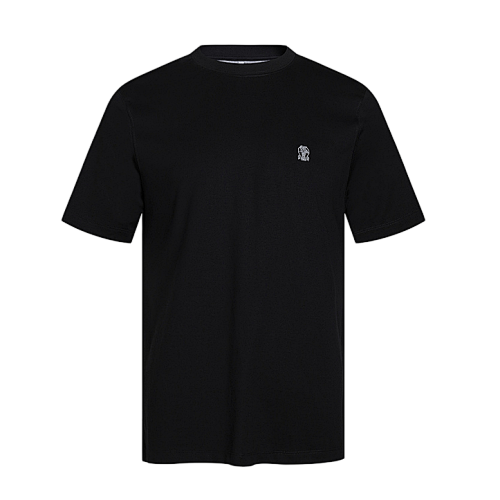 Short-Sleeve Crew-Neck Pullover