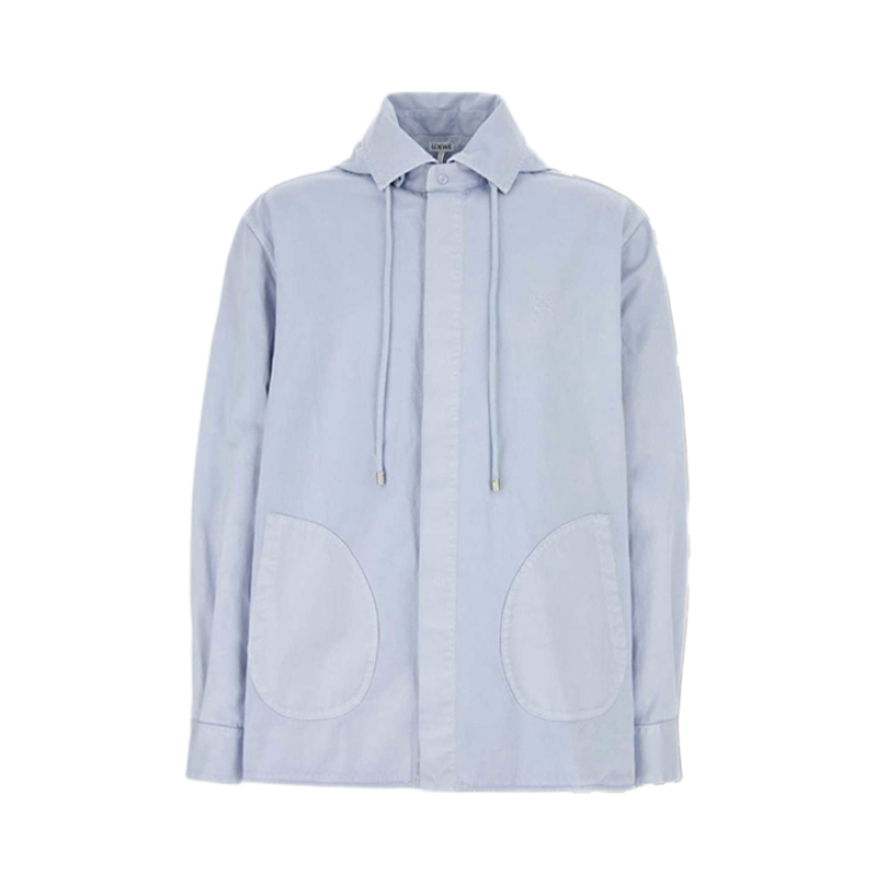 Hooded Jacket Haze Blue