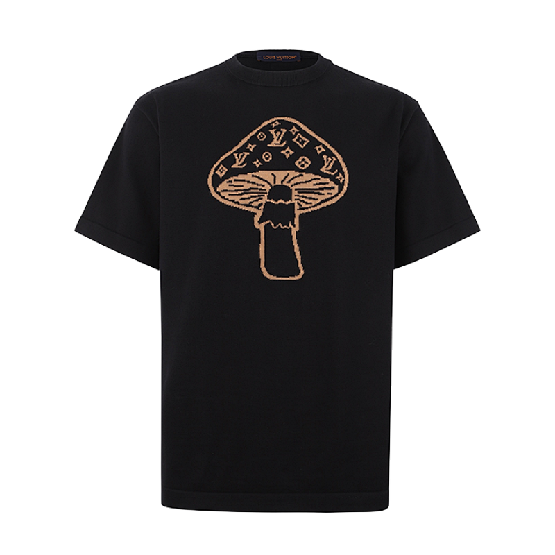 Mushroom-shaped Knit Short Sleeve