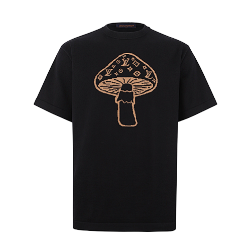 Mushroom-shaped Knit Short Sleeve