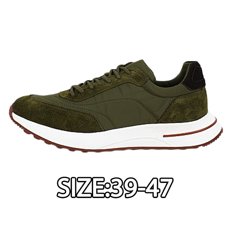 Men's Leather Loafers Green